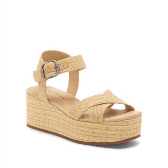 Lucky Brand Shoes - Lucky Brand Bainda Woven Flatform Sandal